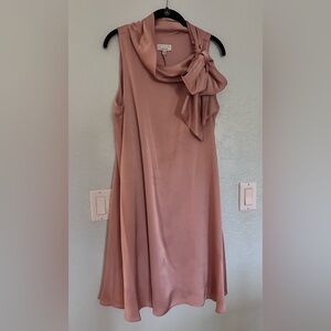 Signature by Robbie Bee Asymmetrical Mauve Dress